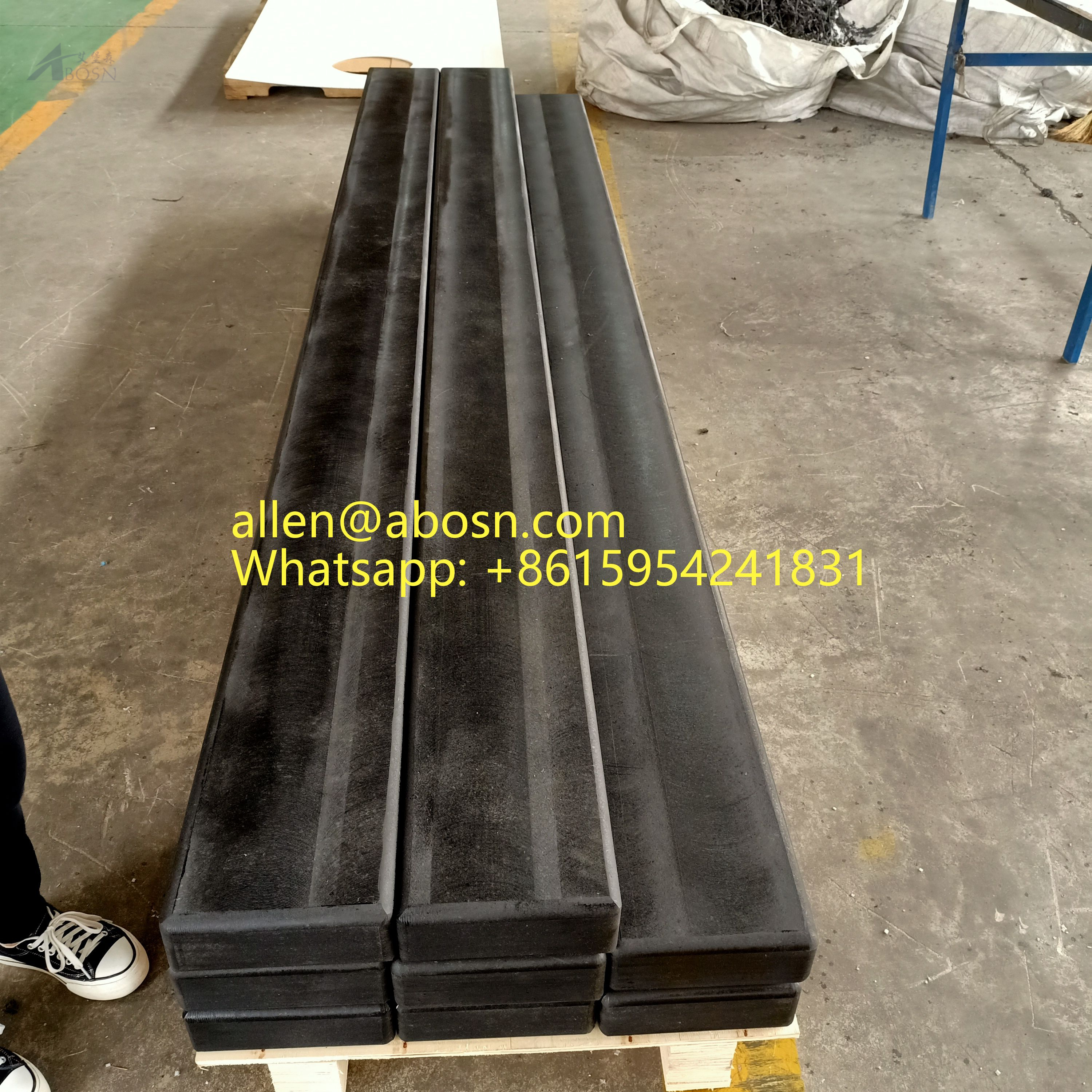 1000X2000mm ورقة UHMWPE الطبيعية للورقة PE1000