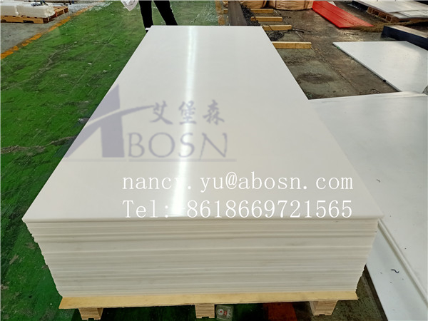 1000X2000mm ورقة حمراء UHMWPE للأنبوب