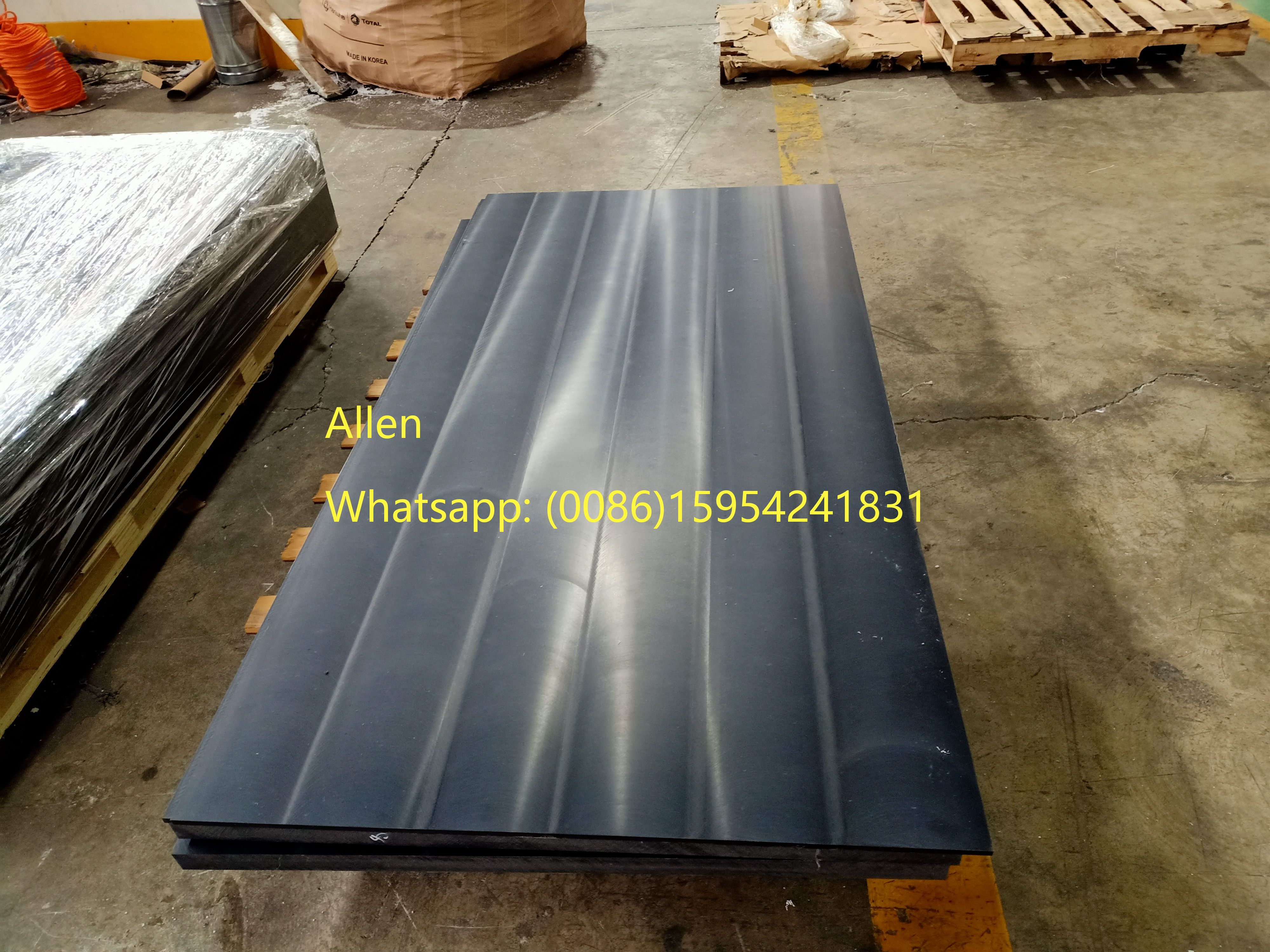 ورقة UHMWPE الخضراء لبطانة UHMWPE 3050x1220mm 