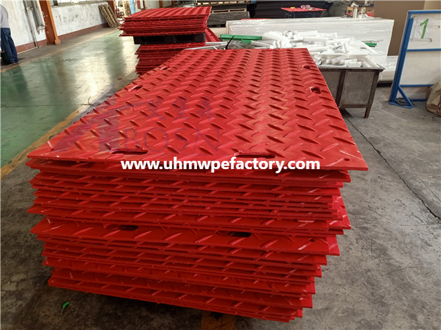 4x8 بساط حماية أرضي أسود UHMWPE لحماية الأرض