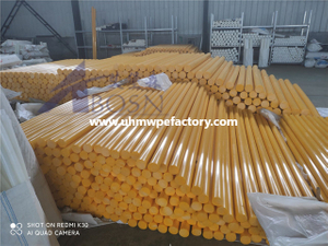 مقاومة التآكل هندسة البلاستيك PE رود HDPE بار 