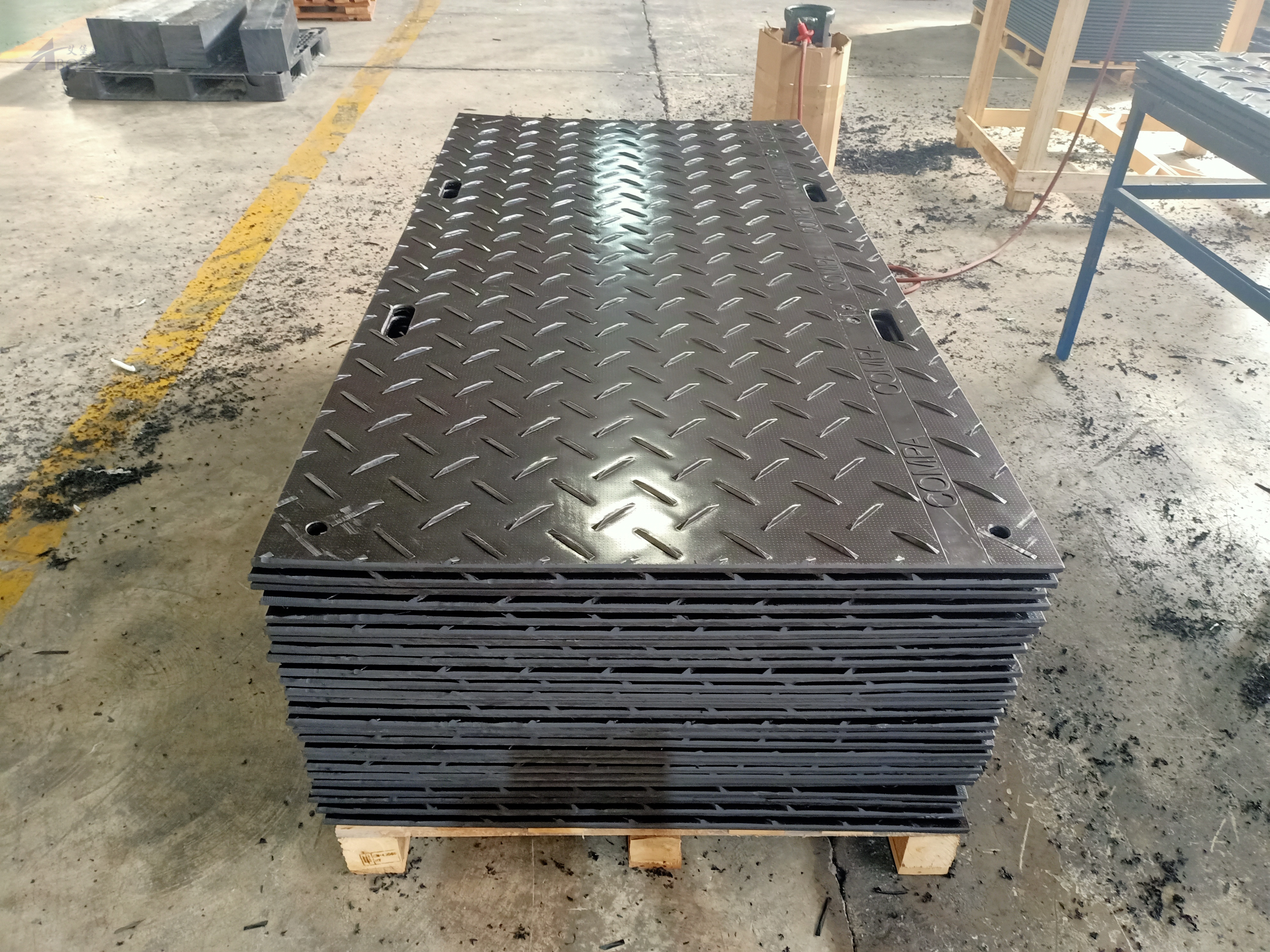 حار بيع Hdpe Trackway لوحة حماية الأرض ماتس