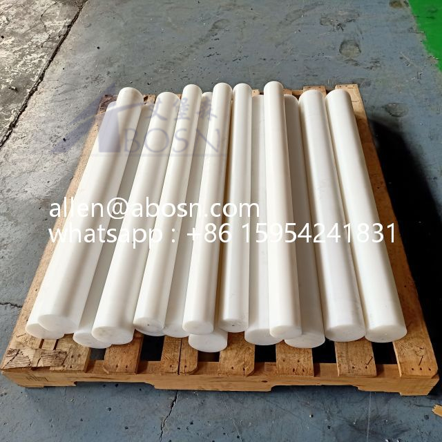 10mm - 280mm جولة البلاستيك Hdpe قضيب Uhmwpe بار معامل احتكاك منخفض