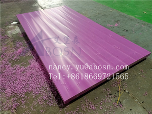 3050x1220mm ورقة UHMWPE حمراء لبطانة UHMWPE